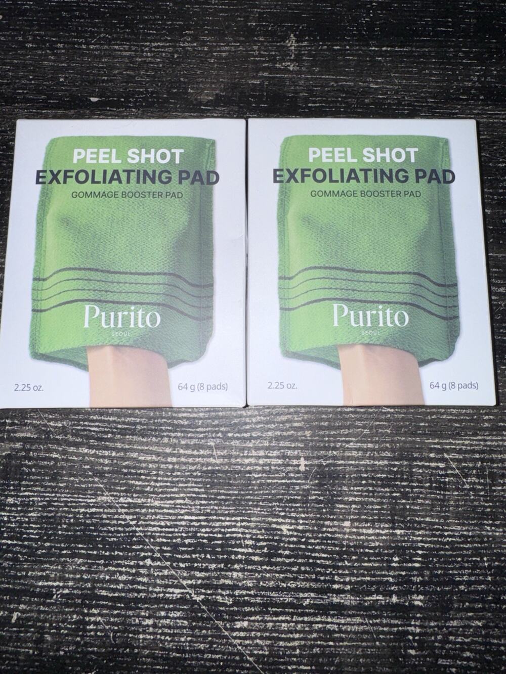 PEEL SHOT Exfoliating Pad | for Blackheads, Whiteheads & Pores | x2